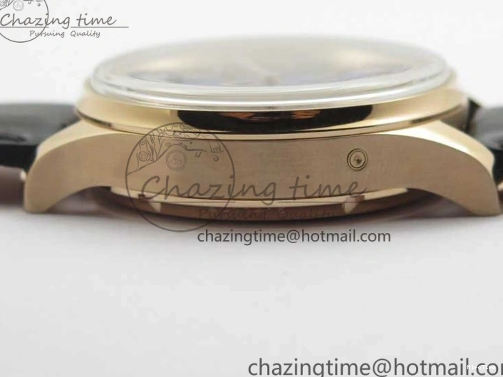 MIROTIME 0223 Premium Portugieser Perpetual Calendar IW503302 RG V9F 1:1 Best Edition Blue Dial on Black Leather Strap A 7098